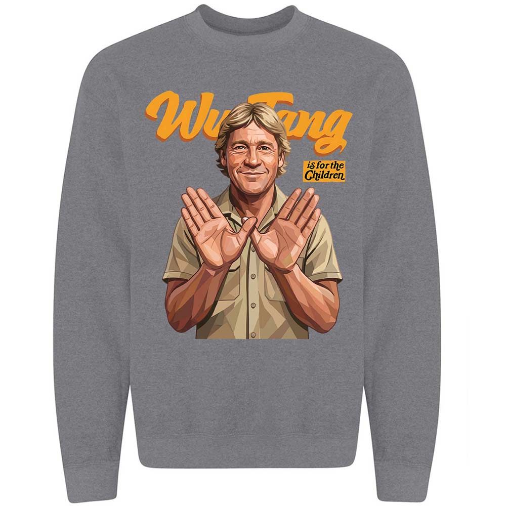 Steve Irwin or the Children - Graphite Heather - 7