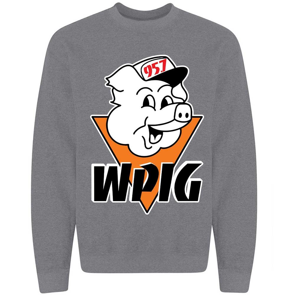 Wpig 95.7 Radio Station - Graphite Heather - 7