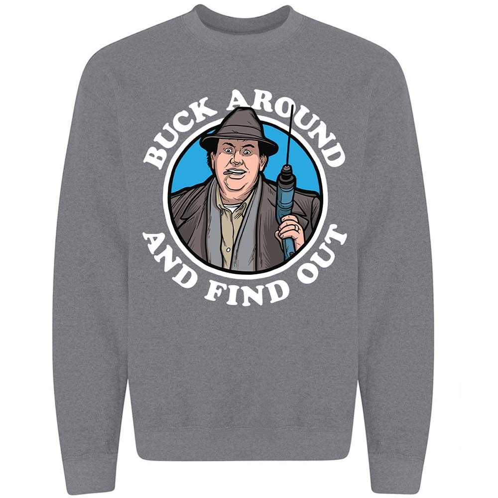 Buck Around & Find Out - Graphite Heather - 7