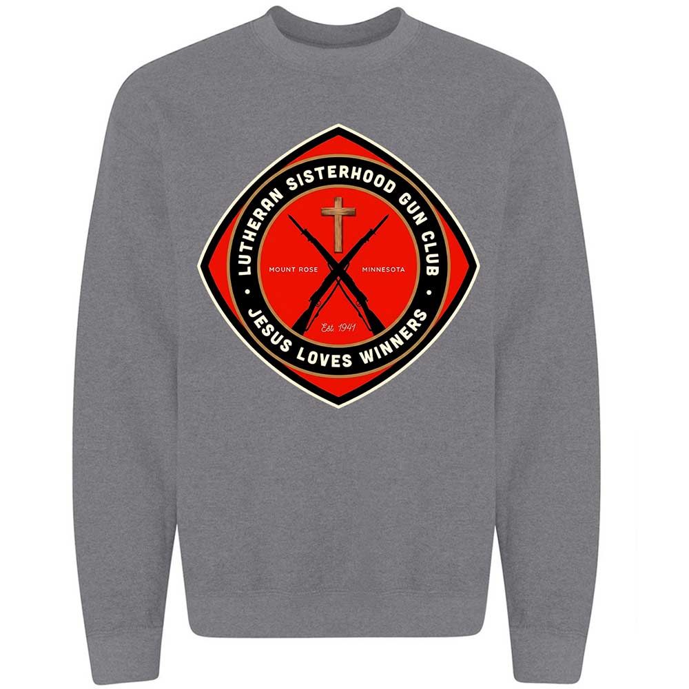 Lutheran Sisterhood Gun Club - Graphite Heather - 7