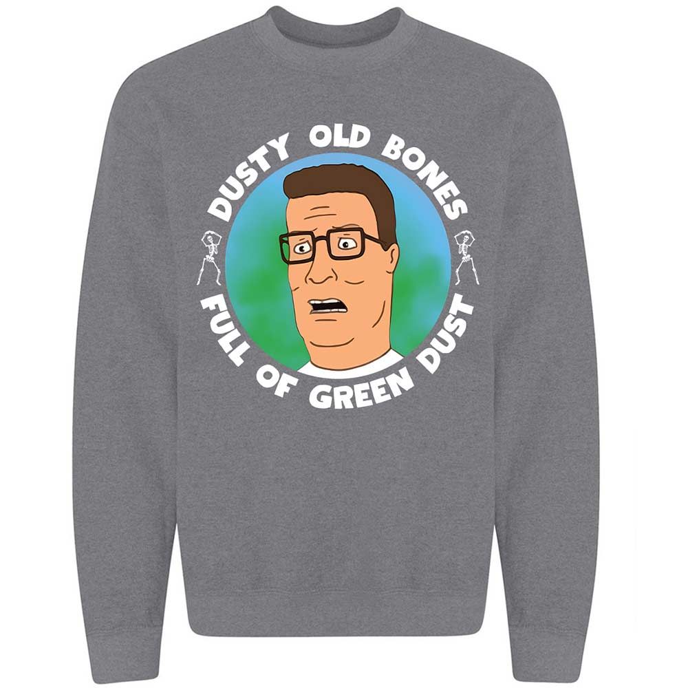 Dusty Old Bones Full of Green - Graphite Heather - 7