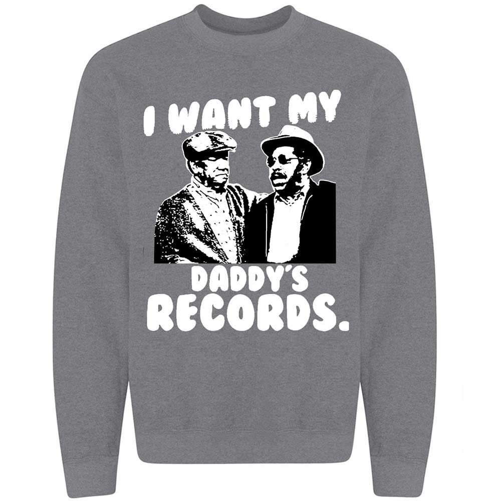 I Want My Daddy's Records - Graphite Heather - 7