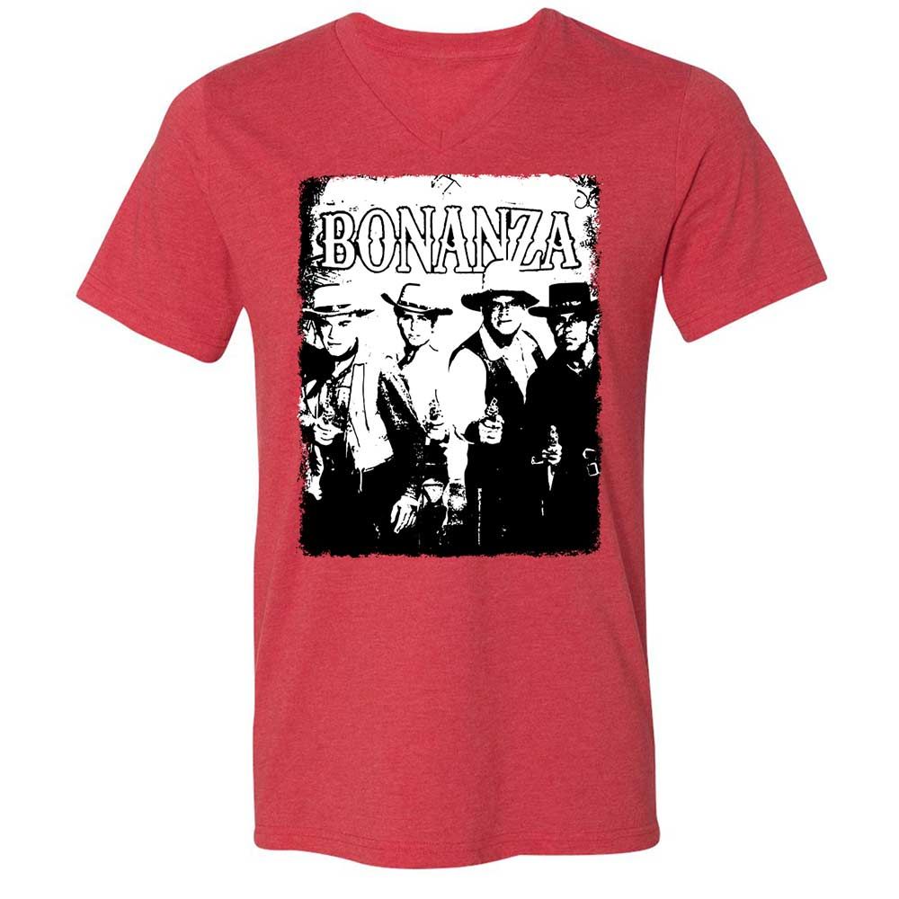 Ponderosa Ranch Crew - Heather Red - 7