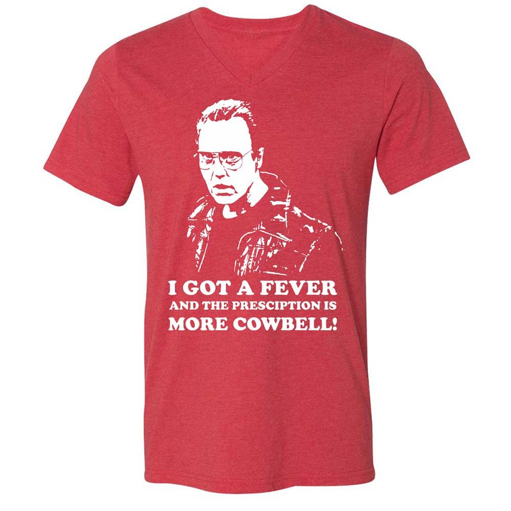 More Cowbell - Heather Red - 7