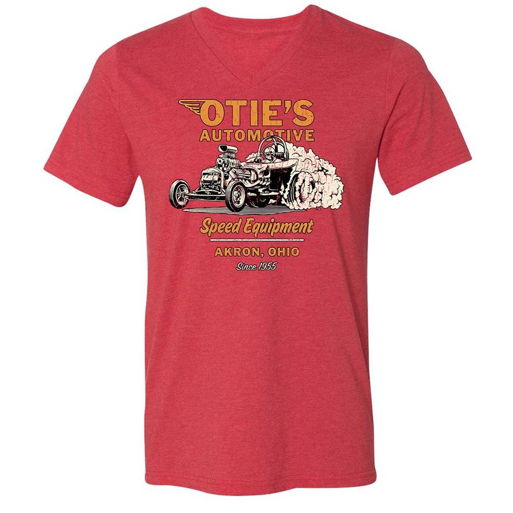 Otie's Speed Equipment - Heather Red - 7