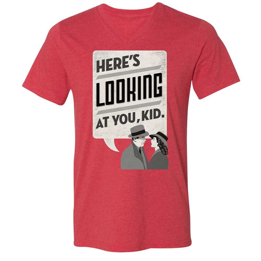 Here's Looking at You Kid - Heather Red - 7
