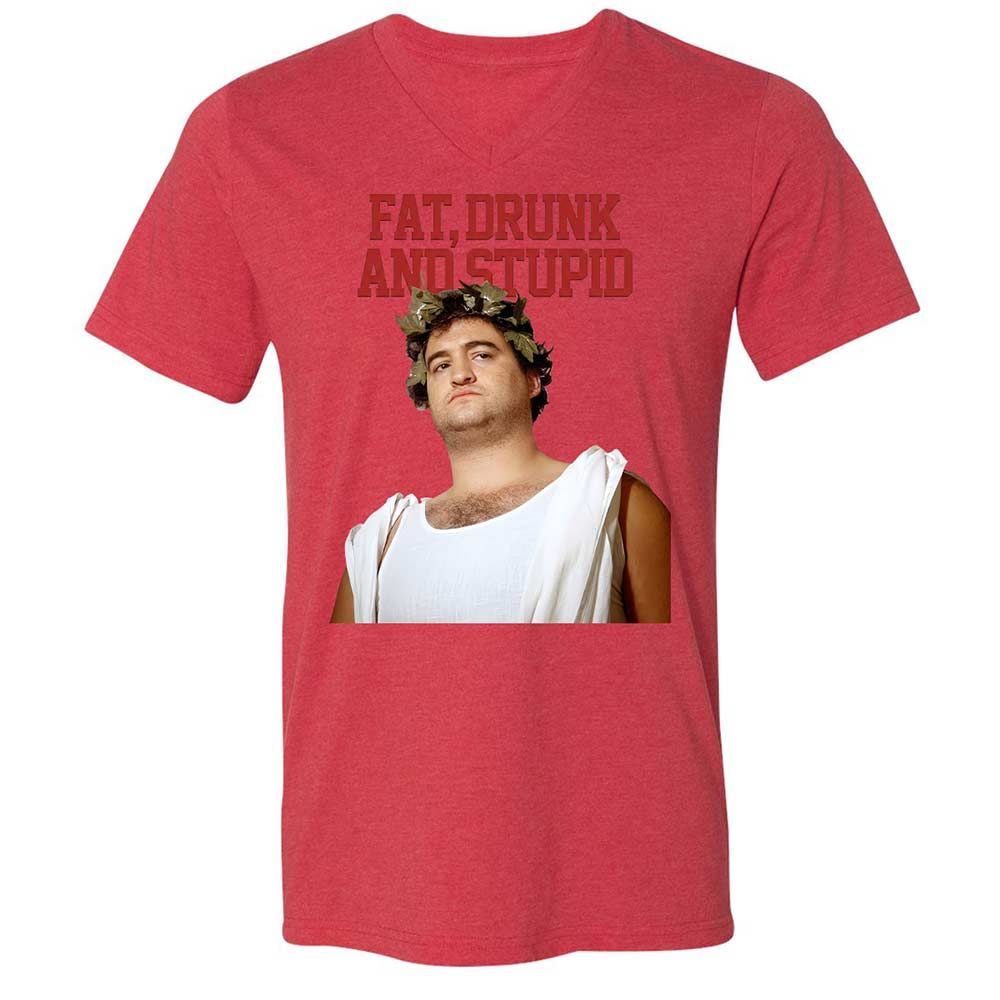 Fat, drunk, and stupid - Heather Red - 7