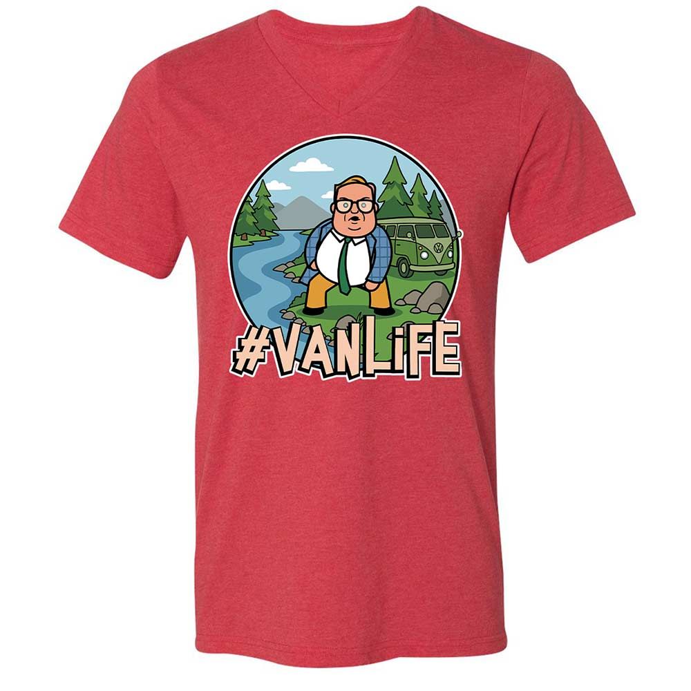 Vanlife living in a van down by the river - Heather Red - 7