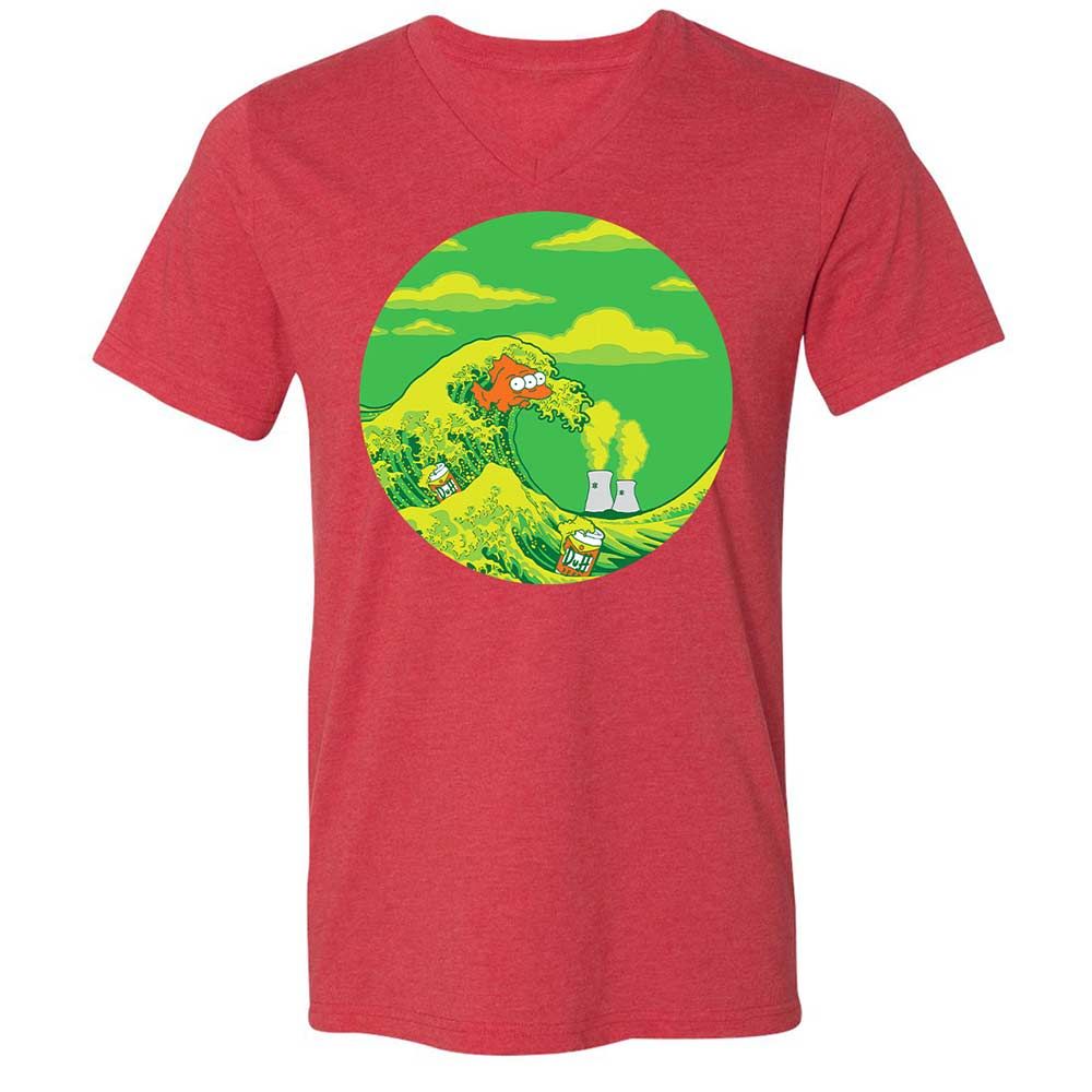 Great Wave Off Springfield - Heather Red - 7