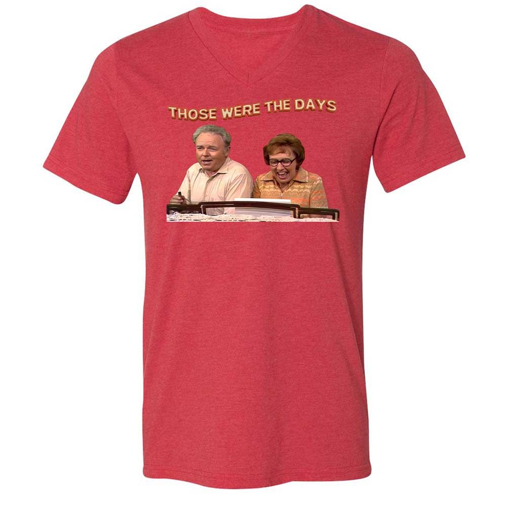 Those Were The Days - Heather Red - 7