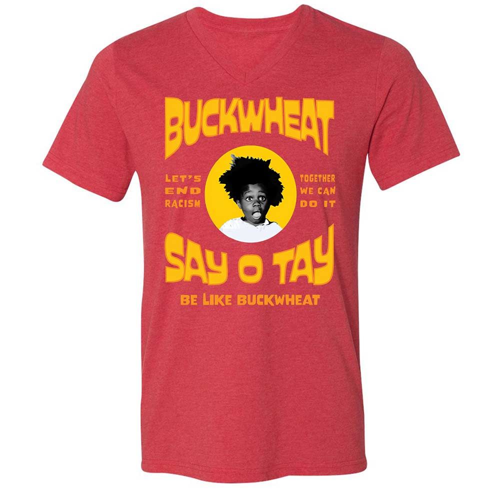 Buckwheat Say OTay - Heather Red - 7