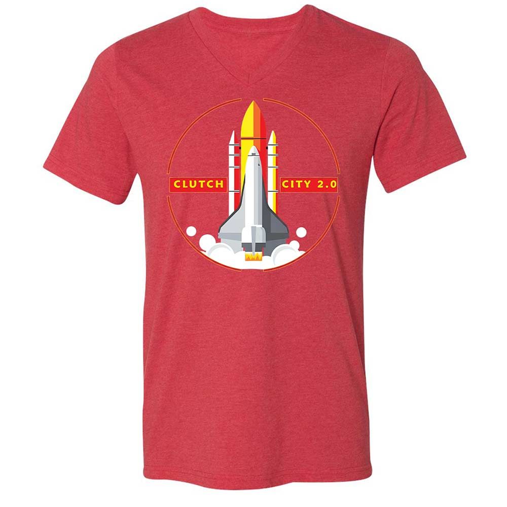 Clutch City - Heather Red - 7