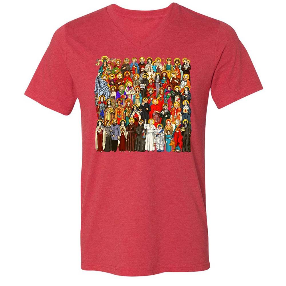 Saints, All saints - Heather Red - 7