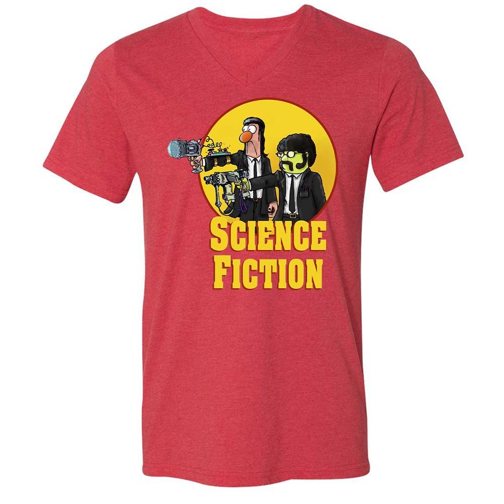 For Science Fiction - Heather Red - 7