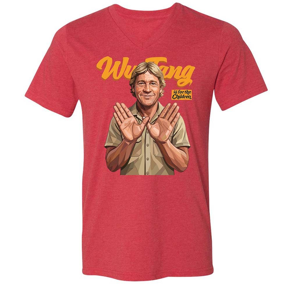 Steve Irwin or the Children - Heather Red - 7