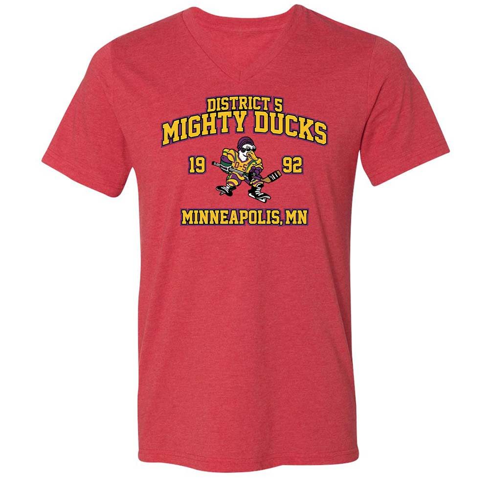District 5 Ducks - Heather Red - 7