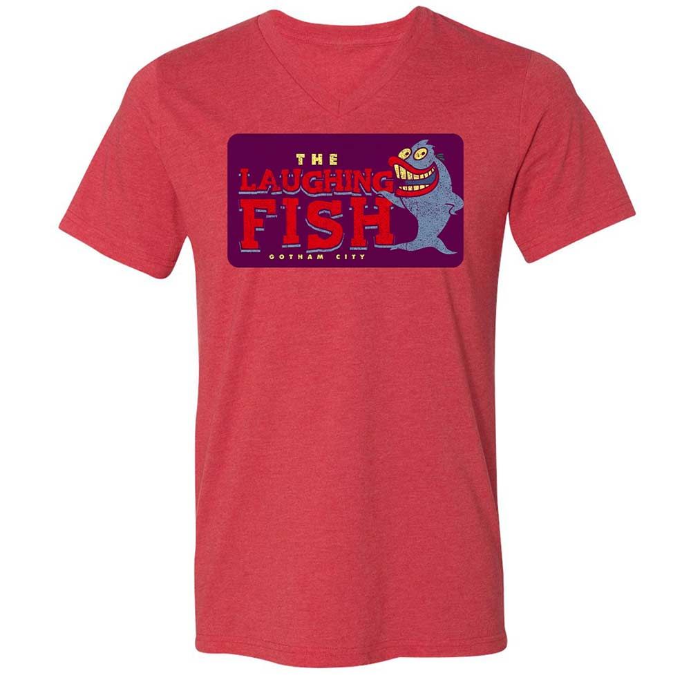Unisex V-Neck T-Shirt - SC55N8V4 - Heather Red - 7