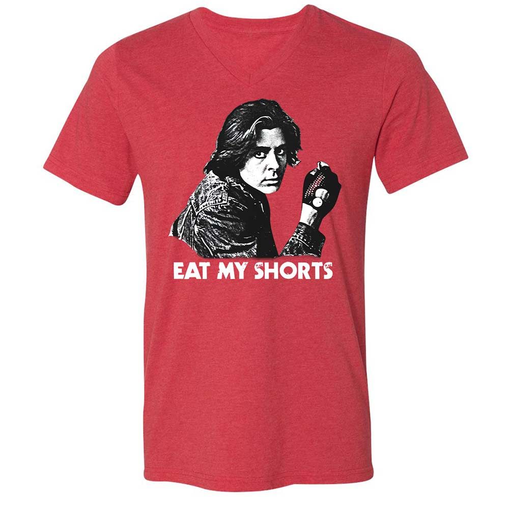 Eat My Shorts - Heather Red - 7