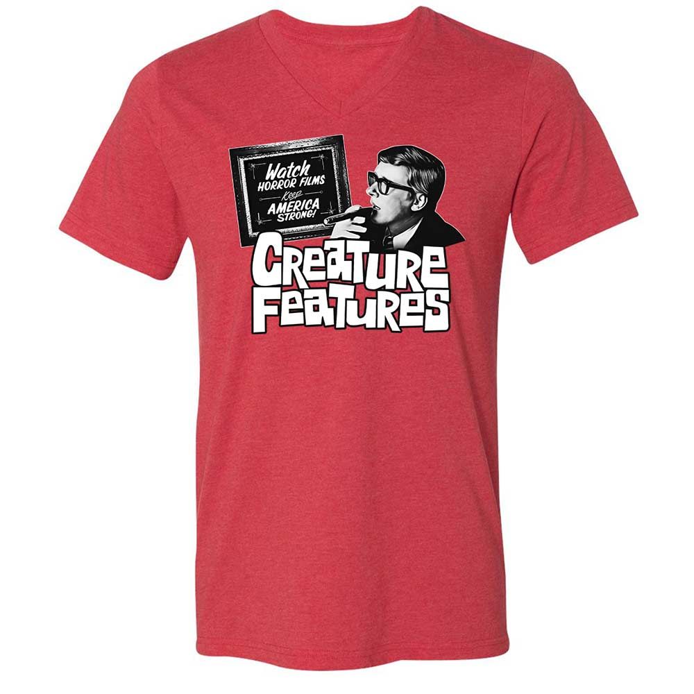 Bob Wilkins Creature Features - Heather Red - 7