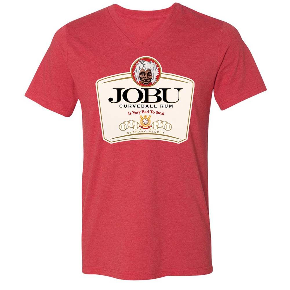 Unisex V-Neck T-Shirt - RLX1VLXW - Heather Red - 7