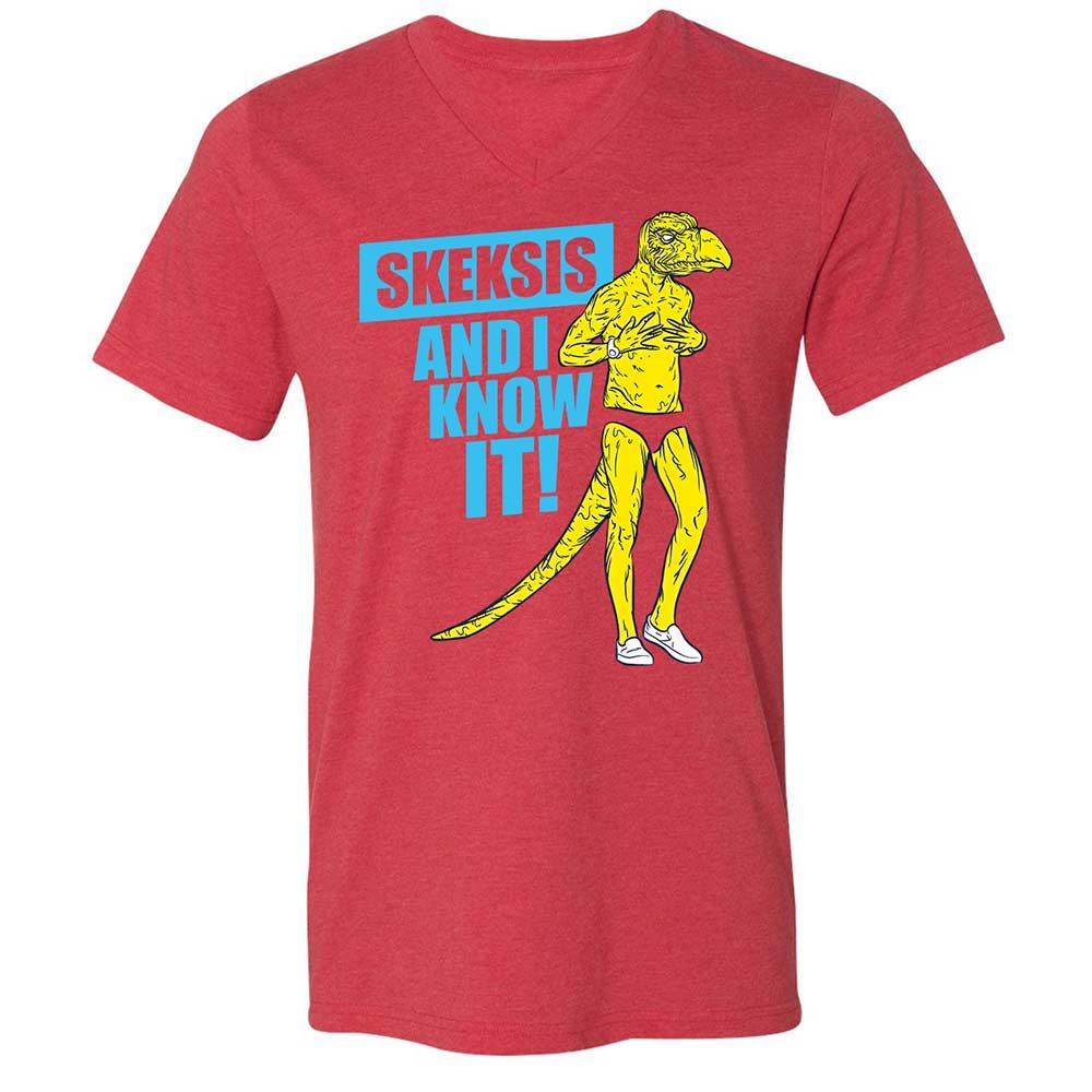 I know It Skeksis - Heather Red - 7