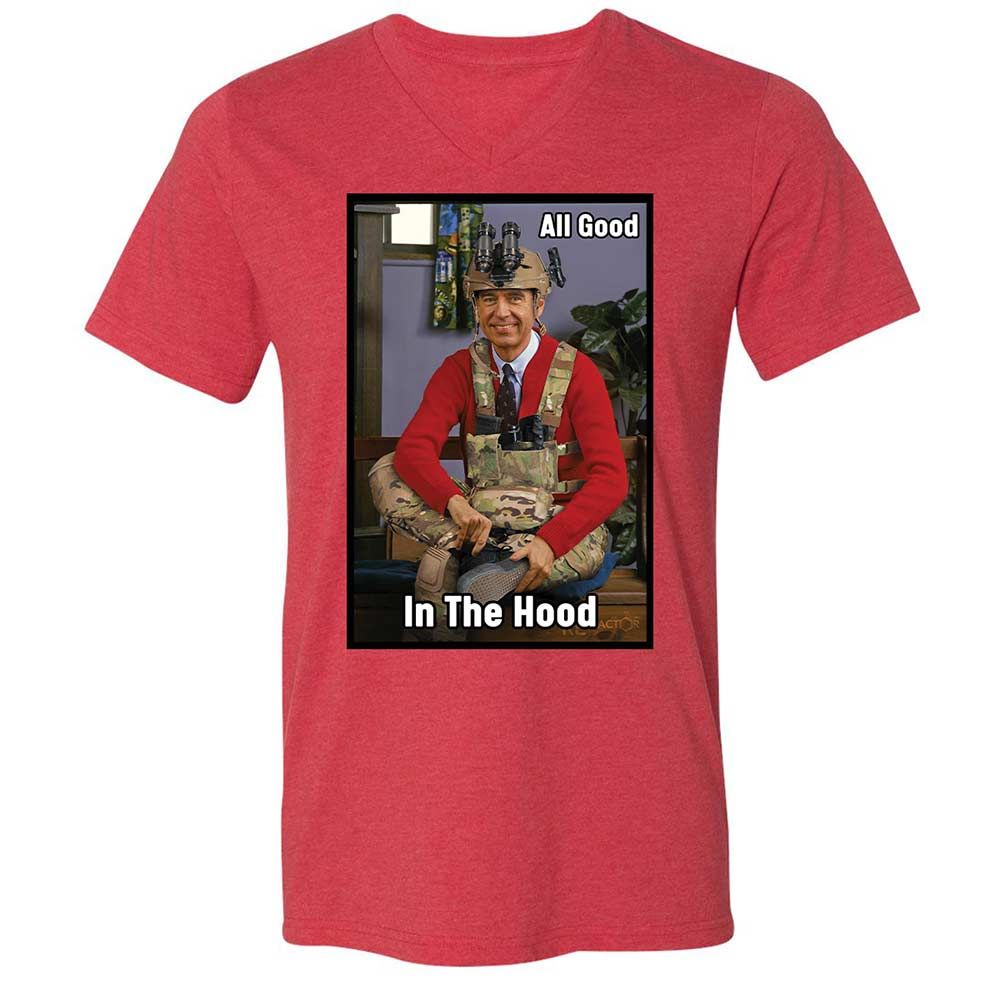 All Good In The Hood - Heather Red - 7