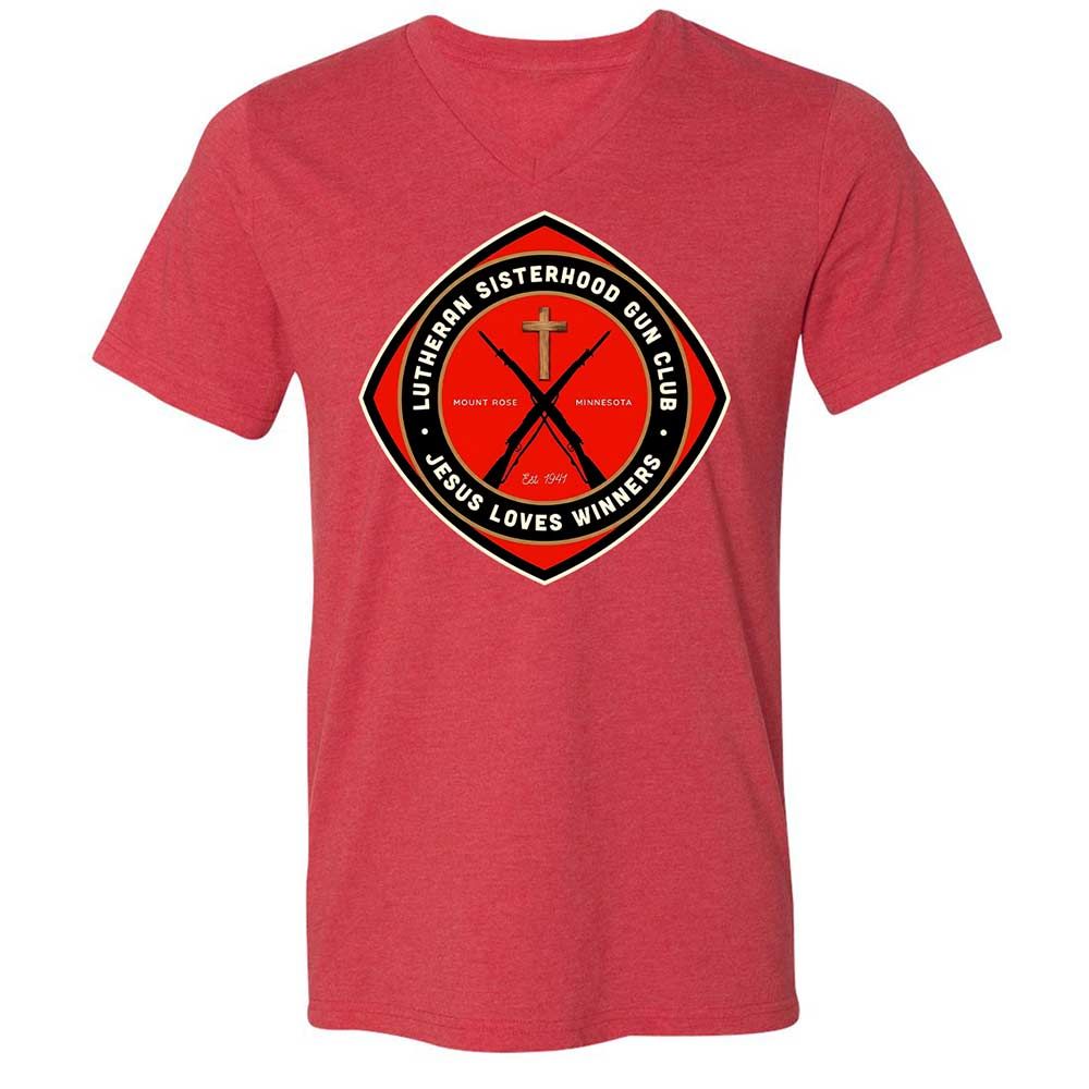 Lutheran Sisterhood Gun Club - Heather Red - 7