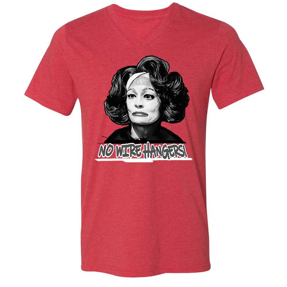 Unisex V-Neck T-Shirt - 2E88RXMG - Heather Red - 7