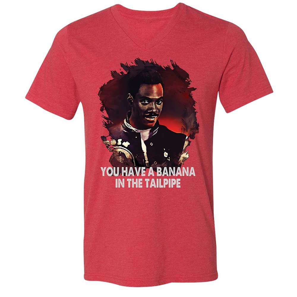 Banana In The Tailpipe - Heather Red - 7