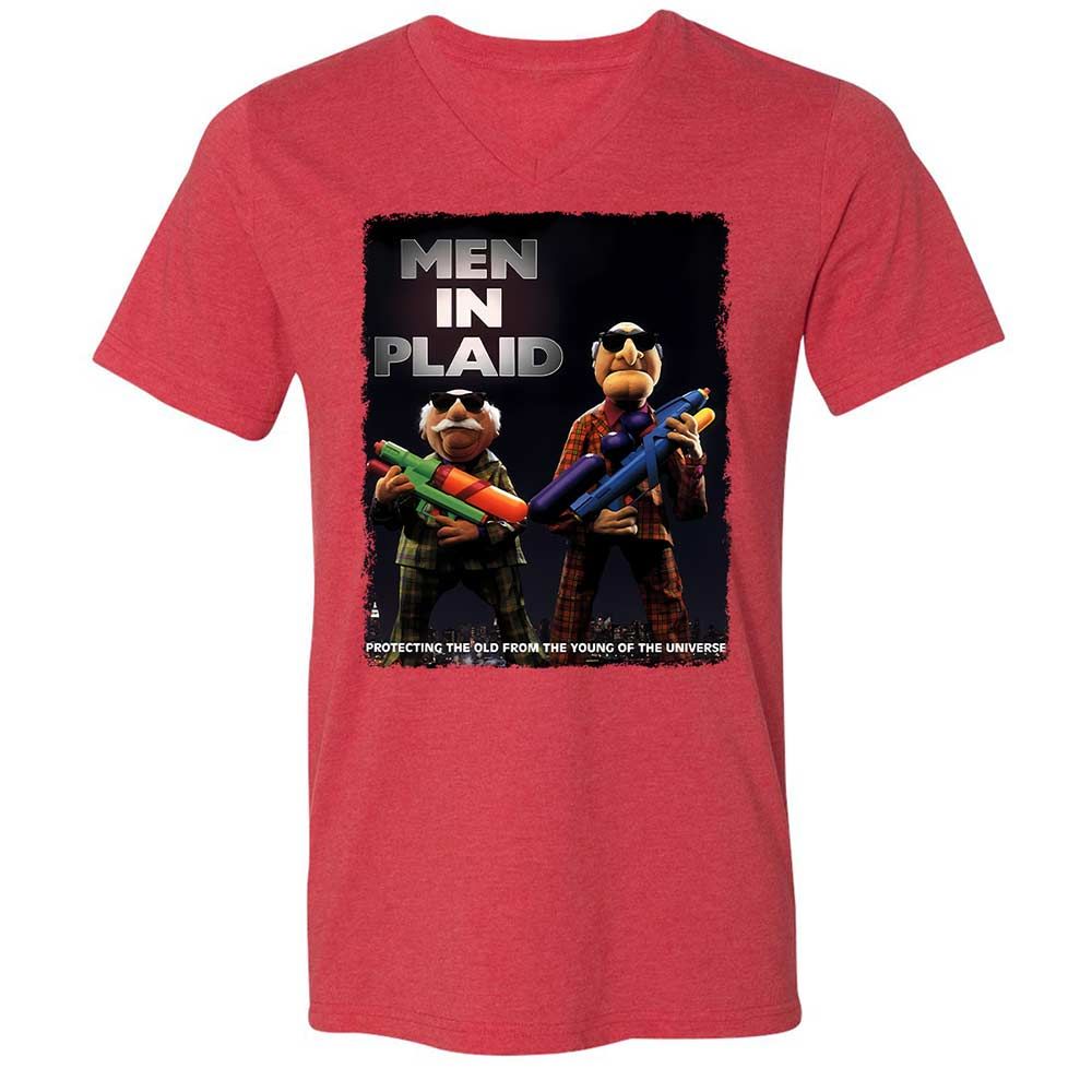 Men in Plaid - Heather Red - 7