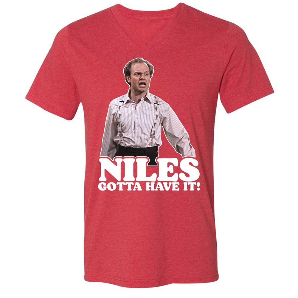 Niles Gotta Have It - Heather Red - 7