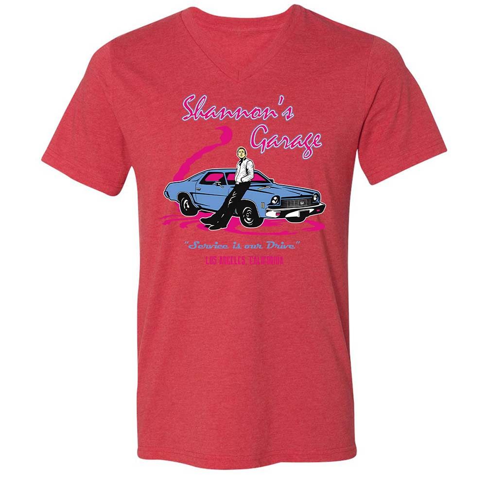 Shannon's Garage - Heather Red - 7