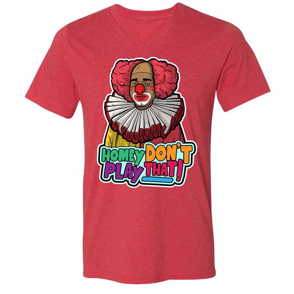 Homey Don't Play That - Heather Red - 7