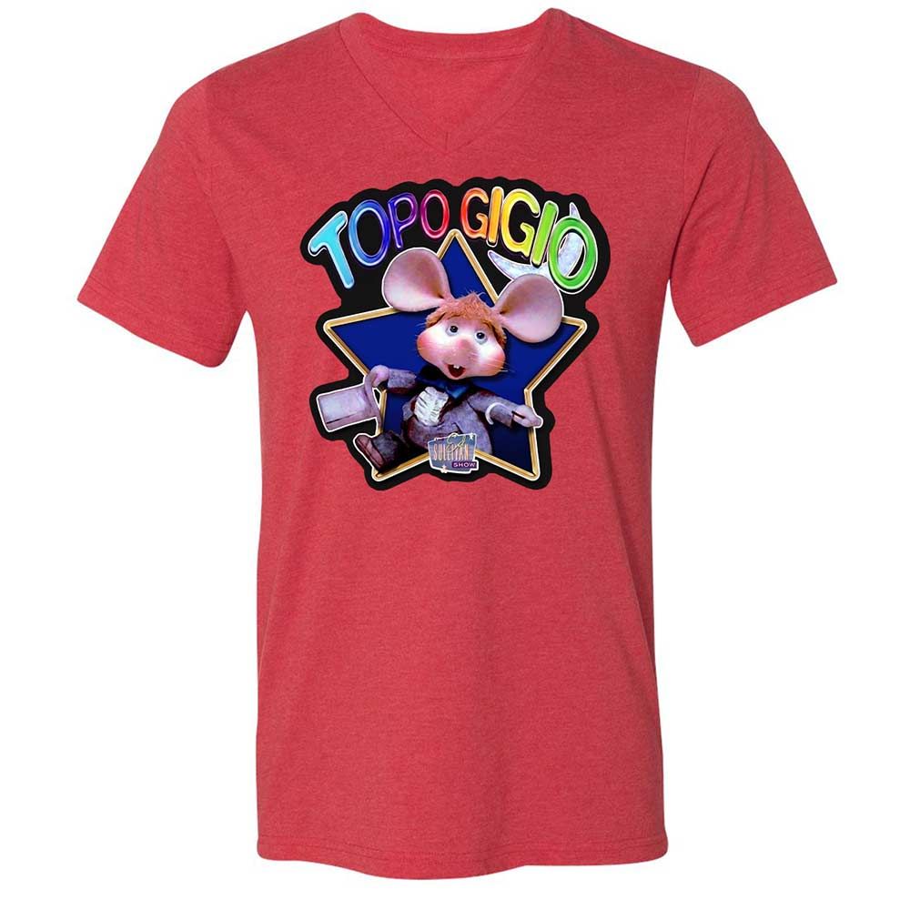 Topo Gigio - Heather Red - 7