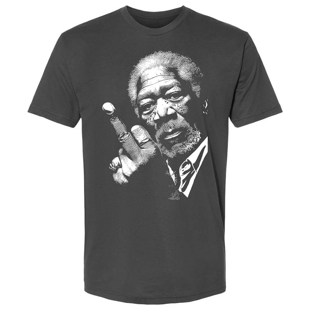 Morgan Freeman middle finger - Heavy Metal - 7