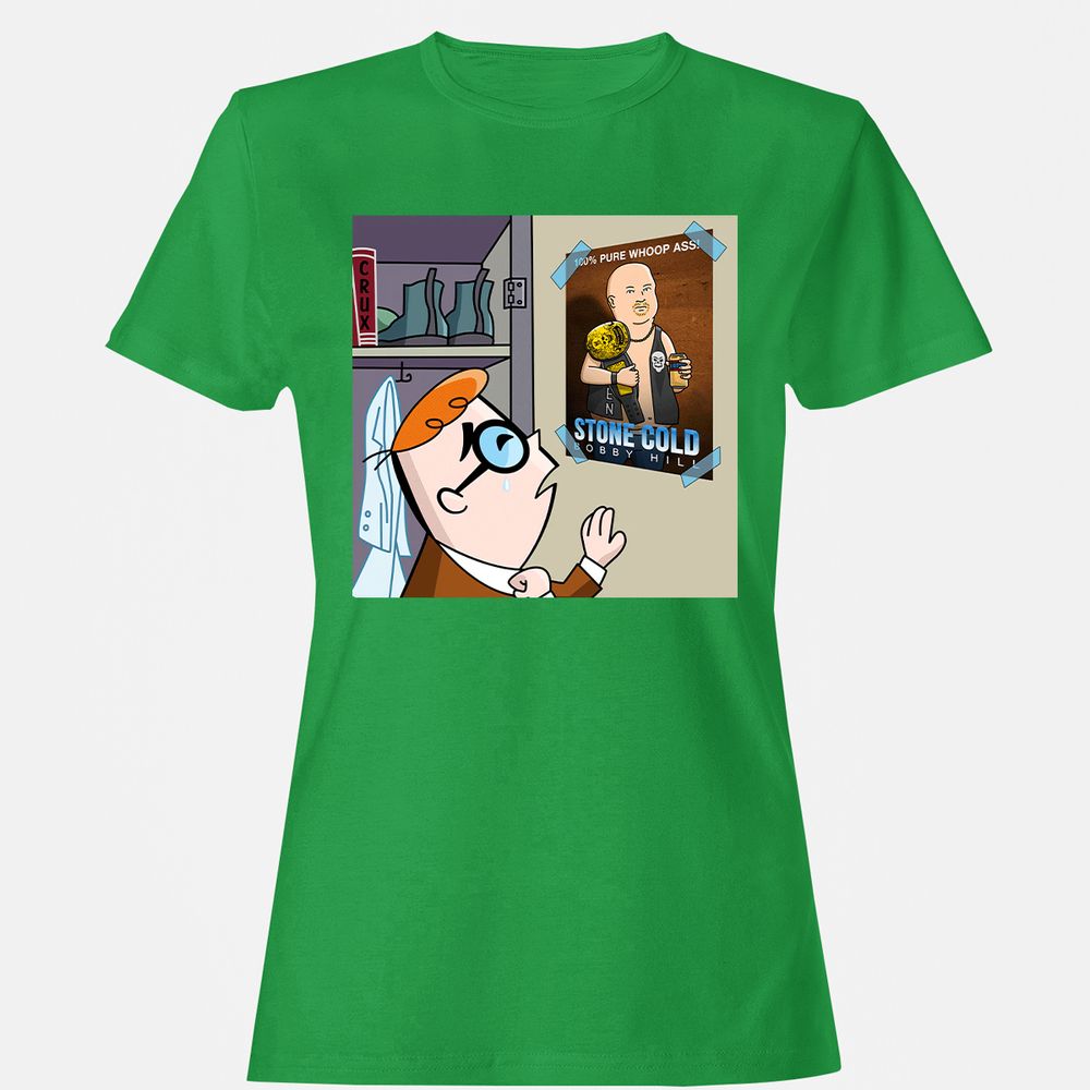 Women's T-Shirt - ZQYF4TP9 - Iris Green - 7