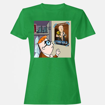 Women's T-Shirt - ZQYF4TP9 - Iris Green - 7