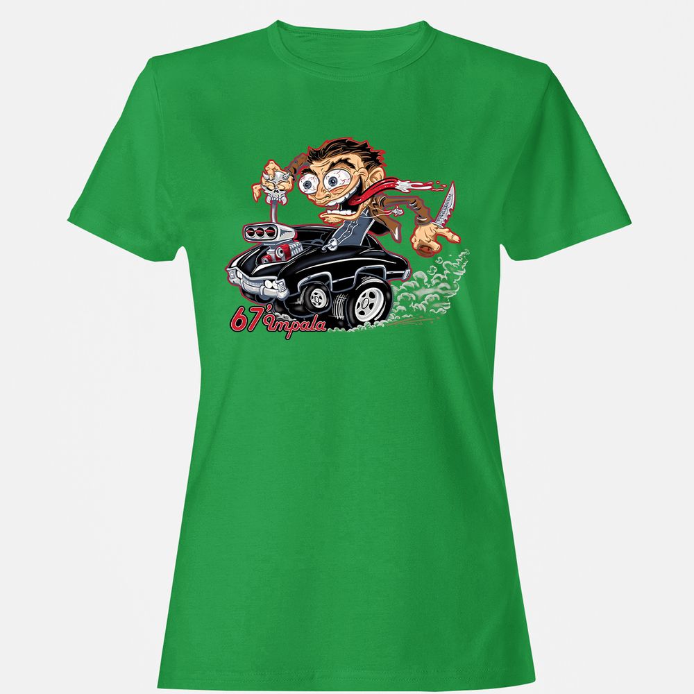 Women's T-Shirt - D6TAHMWH - Irish Green - 7