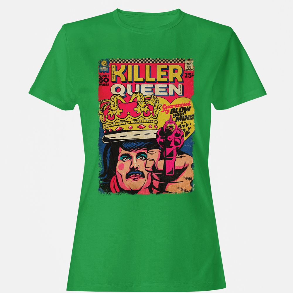 Women's T-Shirt - NFTKPXLV - Irish Green - 7