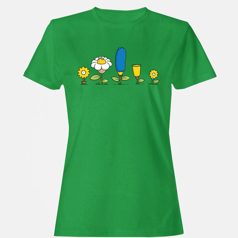 Women's T-Shirt - 9JWUSUUU - Irish Green - 7