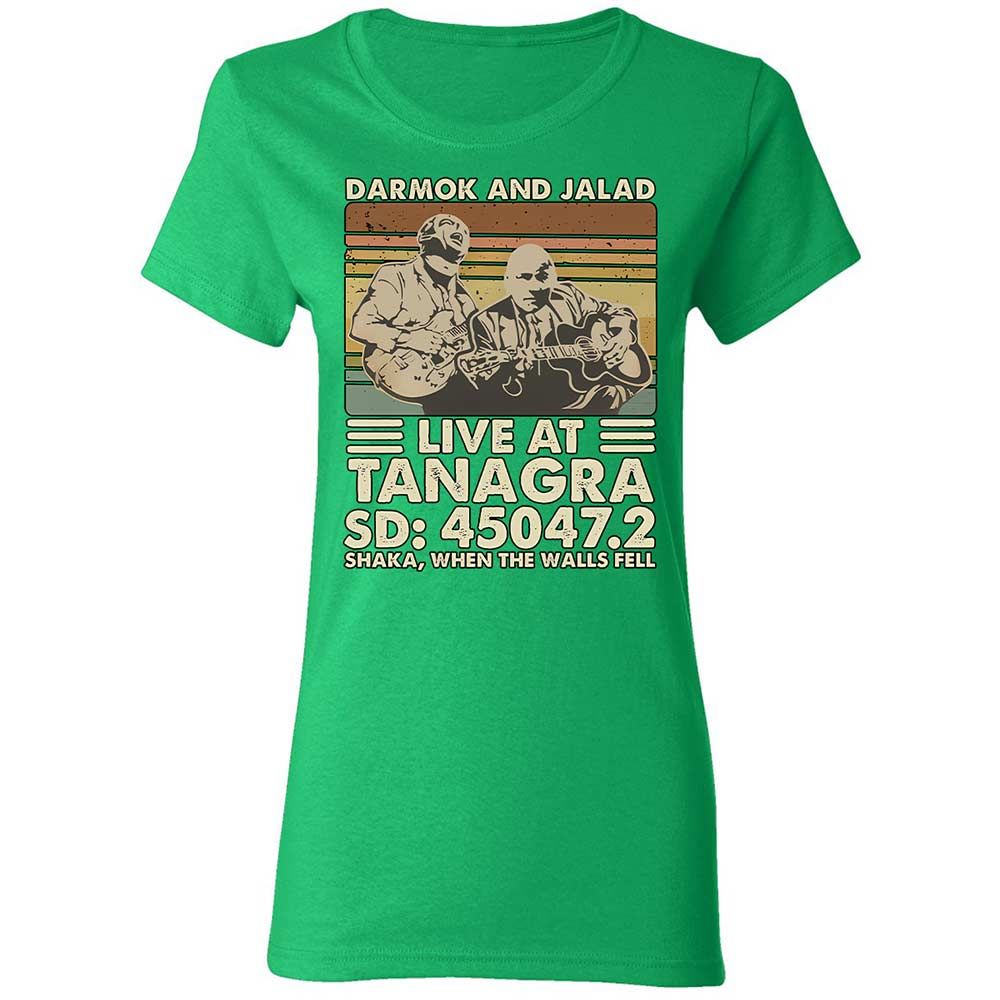 Women's T-Shirt - QCJYLHTQ - Irish Green - 7