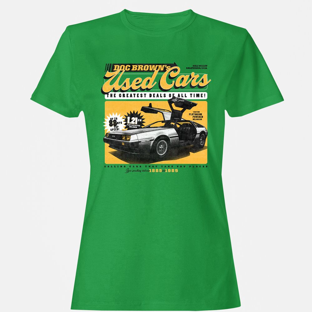 Women's T-Shirt - QLQ7NVHC - Irish Green - 7