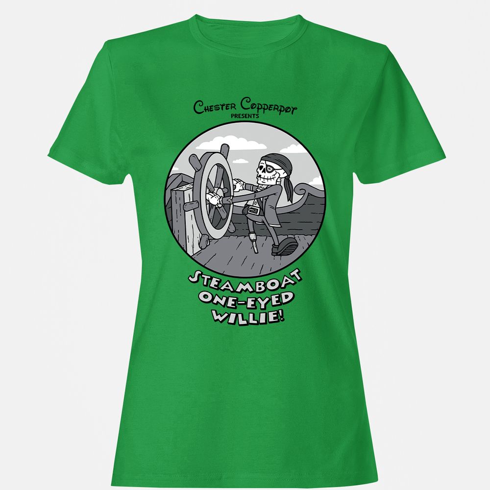 Women's T-Shirt - SWCJ1WBD - Irish Green - 7