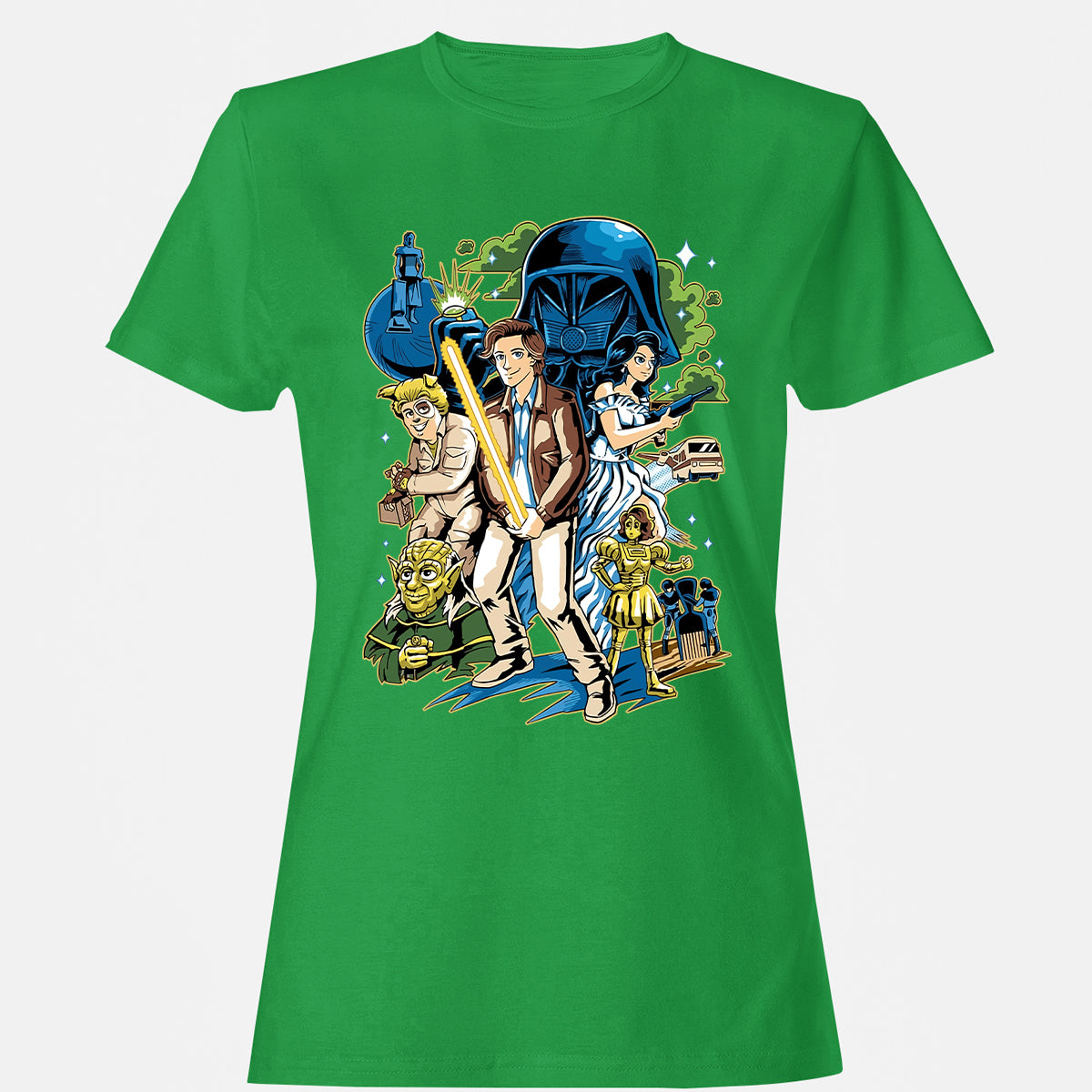 Women's T-Shirt - XL6P5ZGG - Irish Green - 7