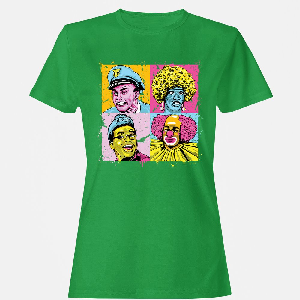 Women's T-Shirt - 11QS48YL - Irish Green - 7