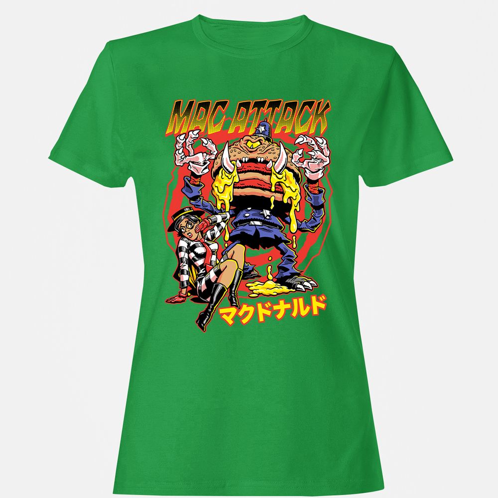 Women's T-Shirt - 3QEAEXXR - Irish Green - 7