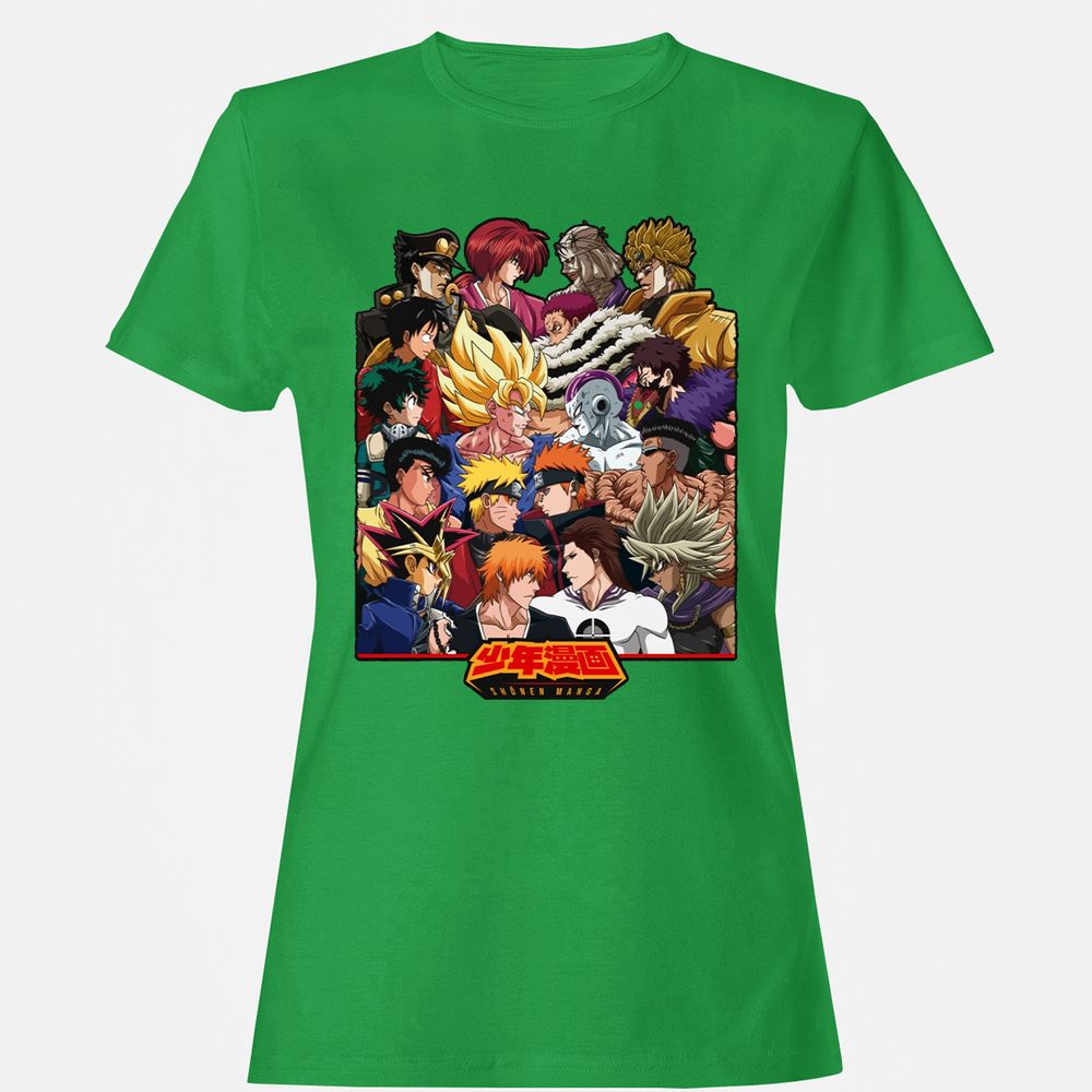 Women's T-Shirt - AELBD4L4 - Irish Green - 7