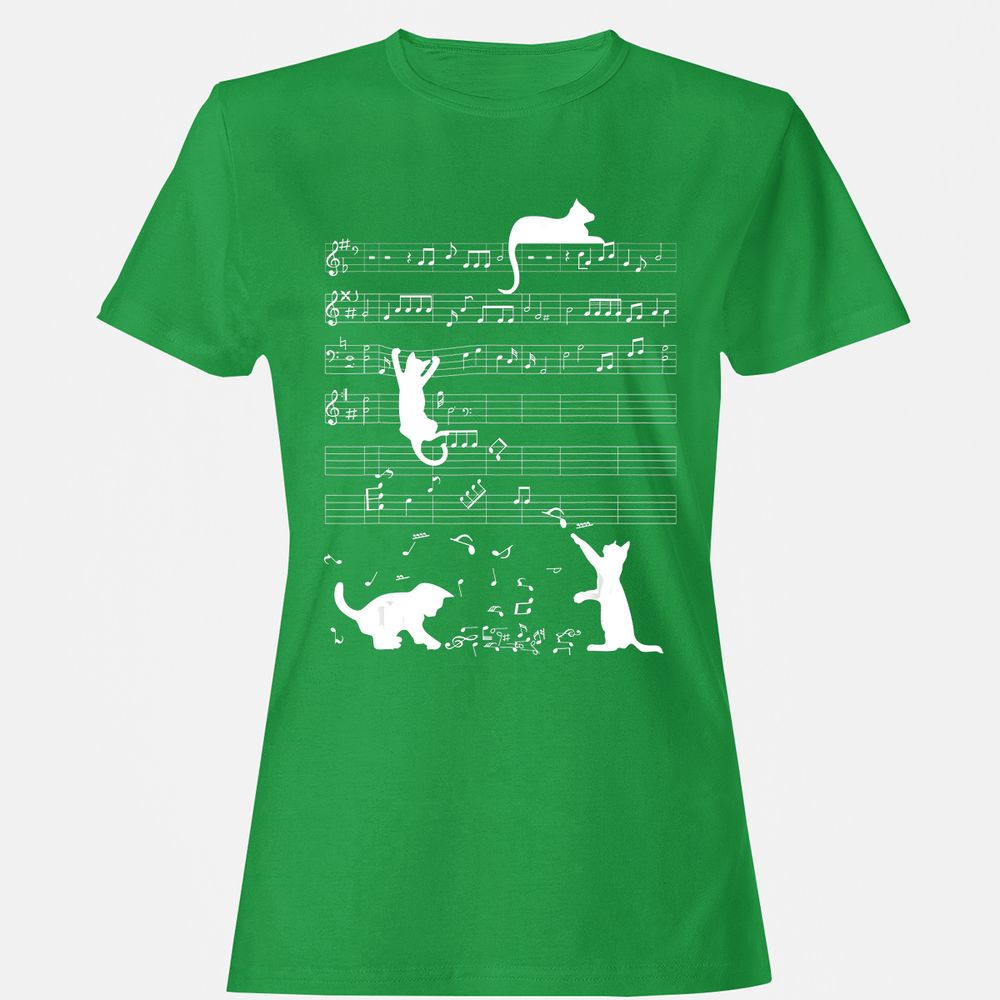 Women's T-Shirt - 74F1DCCZ - Irish Green - 7
