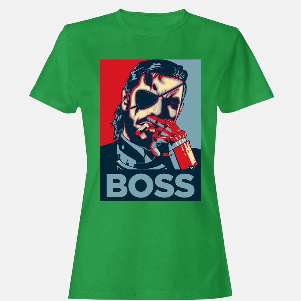 Women's T-Shirt - QHAM1MQZ - Irish Green - 7