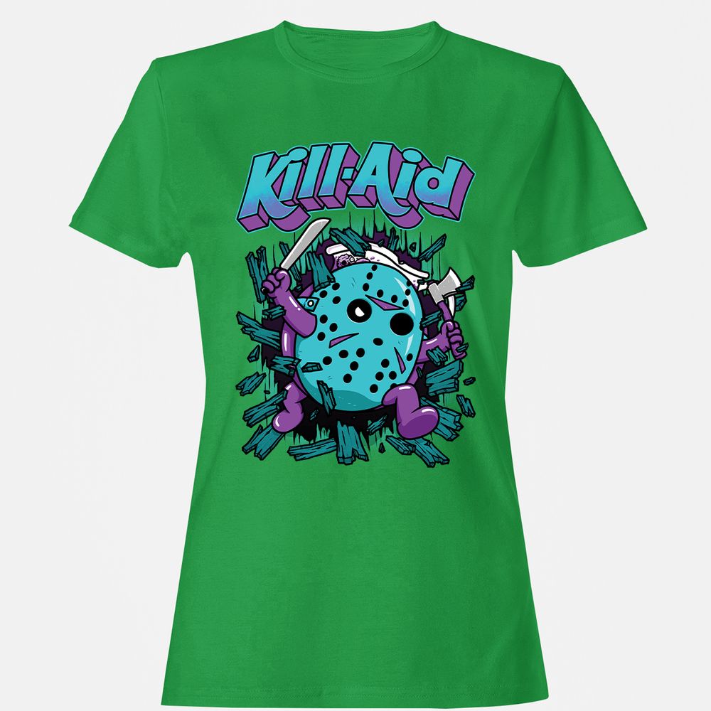 Women's T-Shirt - HQD84ZHB - Irish Green - 7